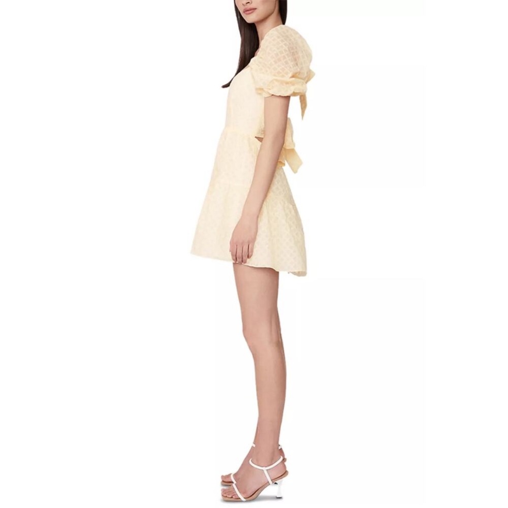 NWT Bardot Lucy Puff Sleeve Mini Dress 4 - Picture 3 of 16